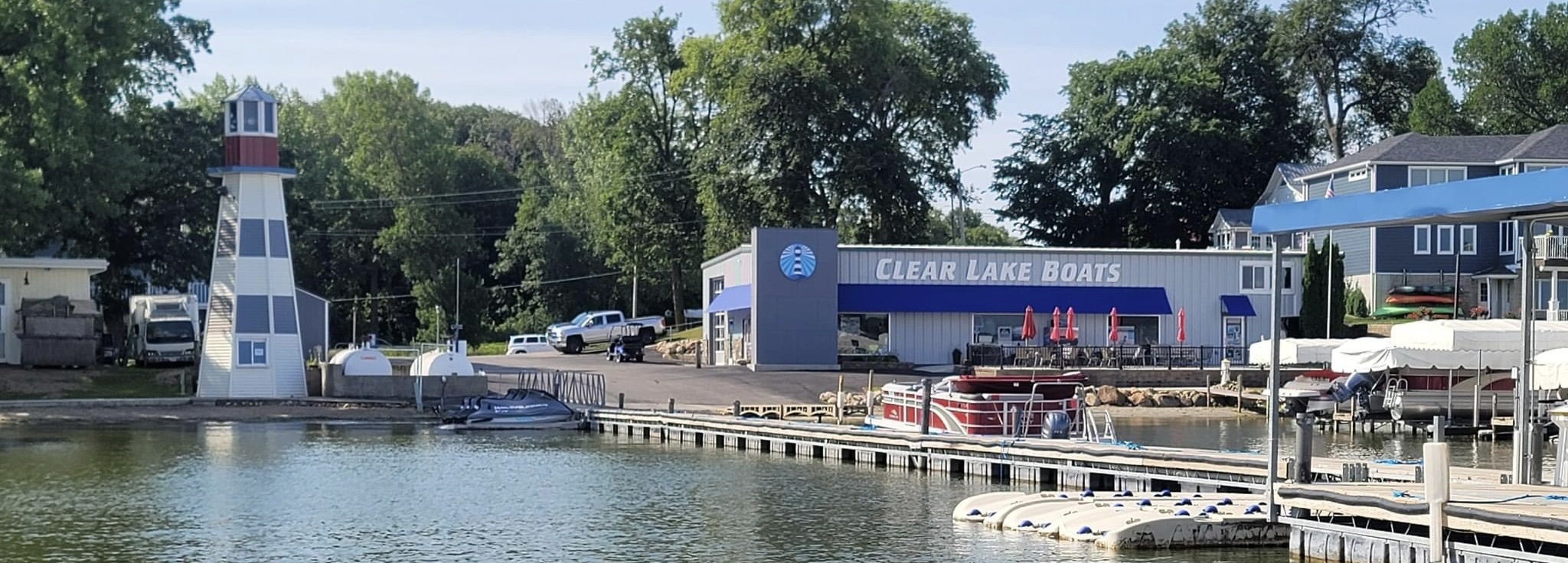 Marina Clear Lake Boats Iowa